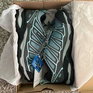 NWT in box, women’s Salomon X Ultra shoes